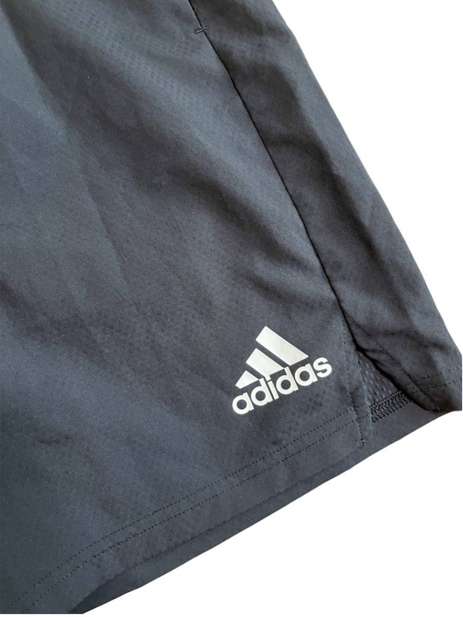 [ прекрасный б/у товар ] adidas Adidas шорты шорты футбол футзал тренировка марафон бег размер L
