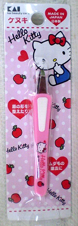 新品未開封 ハローキティ 毛抜き 貝印 日本製 made inJapan HelloKitty SANRIO サンリオの画像1