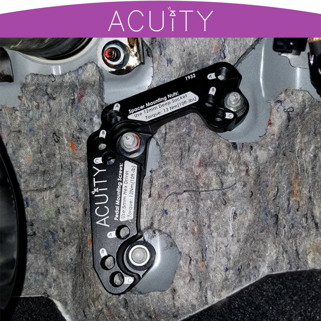 ACUITY 10代目 ホンダ シビック タイプR FK8 6MT 2017-2021年 アクセルペダル スペーサー 3種のポジションにベダルをアジャスト_画像10