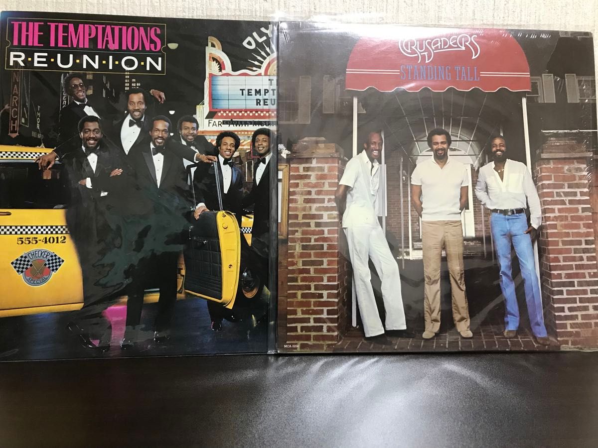 TEMPTATIONS CRUSADERS レコード2枚セット まとめ売り まとめて テンプテーションズ クルセイダーズ アナログ