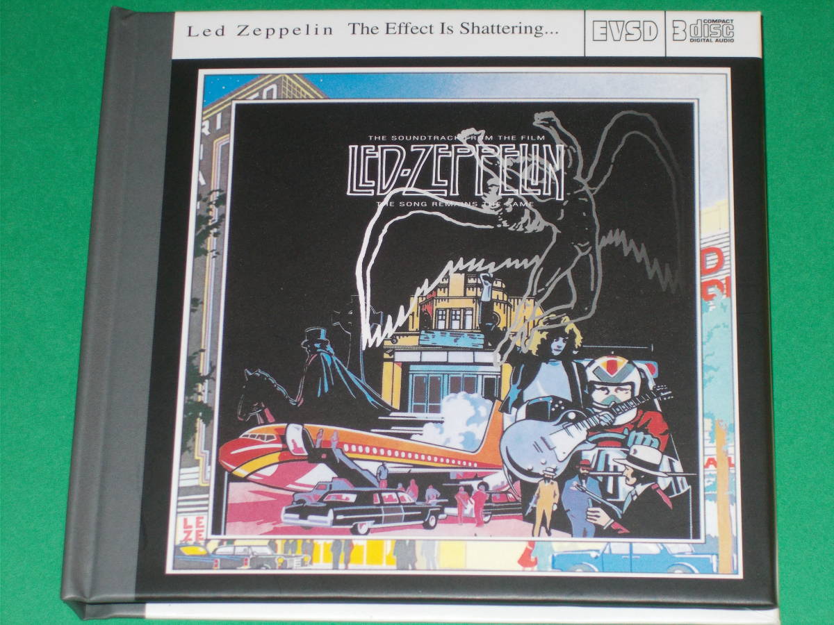 Led Zeppelin レッド・ツェッペリン★The Effect Is Shattering... (3CD)★EMPRESS VALLEY★エンプレスバレイ★バインダー型ジャケット仕様の画像1