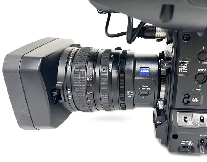 SONY ソニー HVR-S270J HDV カムコーダー 業務用 ビデオカメラ カールツァイスレンズ メモリーユニットHVR-MRC1 マイクECM-XM1 充電機器_画像4