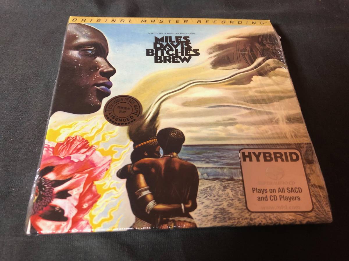 MILES DAVIS - BITCHES BREW HYBRID SACD / 高音質マスタリング盤 2枚組 シュリンク付き 限定ナンバリング MOBILE FIDELITY SOUND LAB._画像1