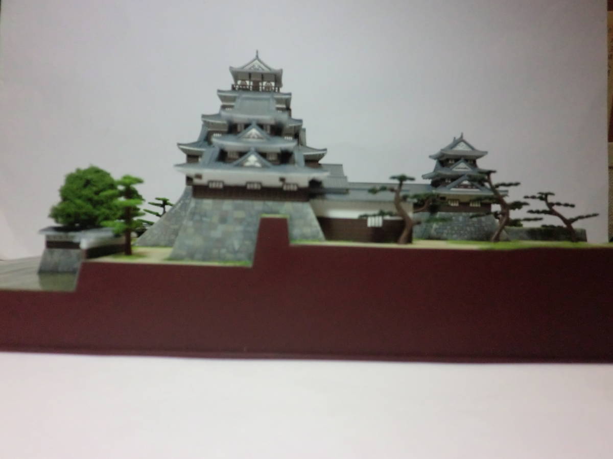 レア完成品　童友社1/350 「 広島城 」日本の名城 デラックス版_画像8