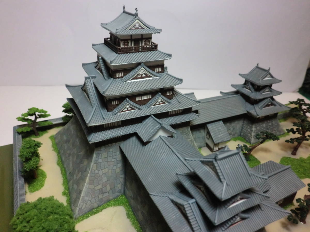 レア完成品　童友社1/350 「 広島城 」日本の名城 デラックス版_画像3