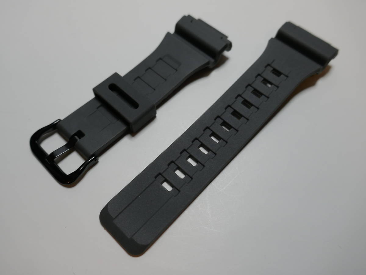  wristwatch band belt 18 gray × tail pills : black black Casio interchangeable AQ-S810W*AEQ-110W*W-735H etc. chipkasi