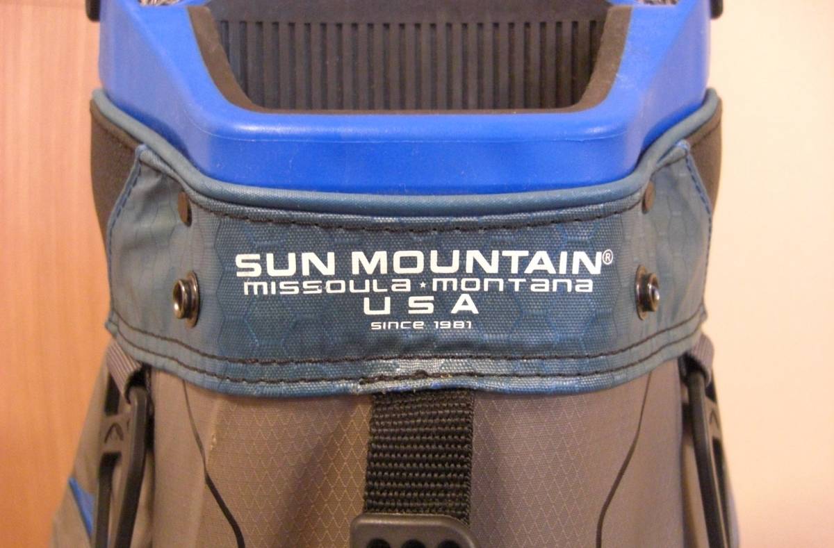 【キャディバッグ】サンマウンテン(SUN MOUNTAIN) ゴルフ エイチツーノー(H2NO) カート キャディバッグ 14分割_画像6