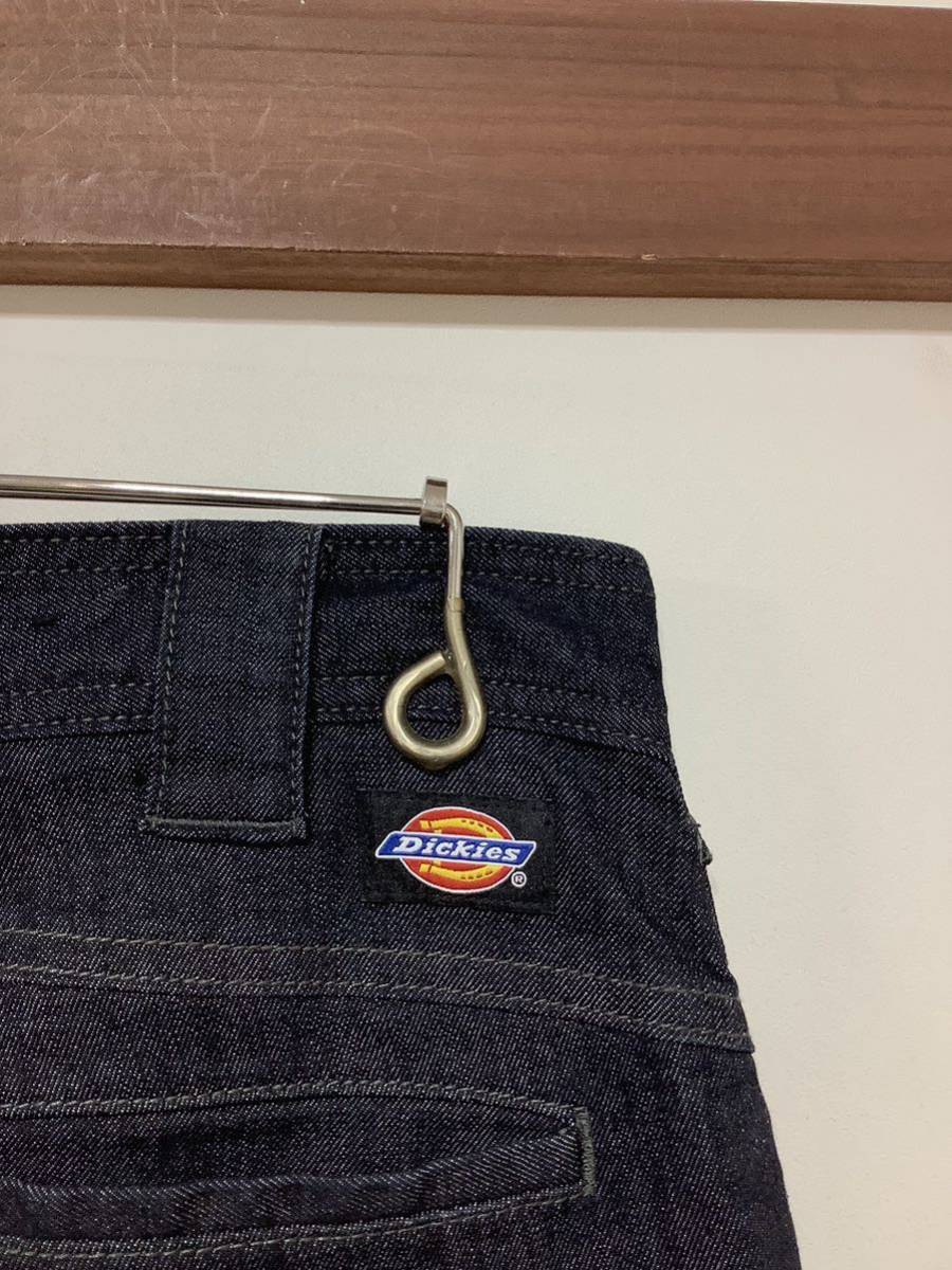 P-1177 Dickies ディッキーズ デニムカーゴパンツ デニムワークパンツ S (W75) ワークライン_画像3