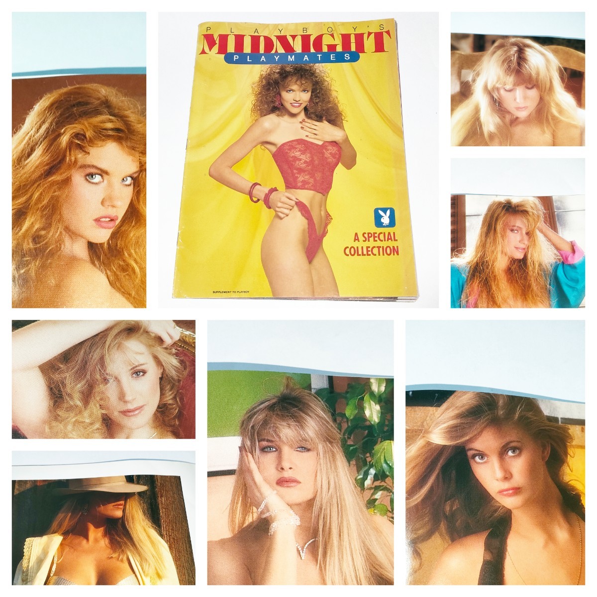 ★激レア★ 海外版 プレイボーイ プレイメイツ PLAYBOY'S MIDNIGHT PLAYMATES グラビア 雑誌 洋書 グラビア ブロンド 女優