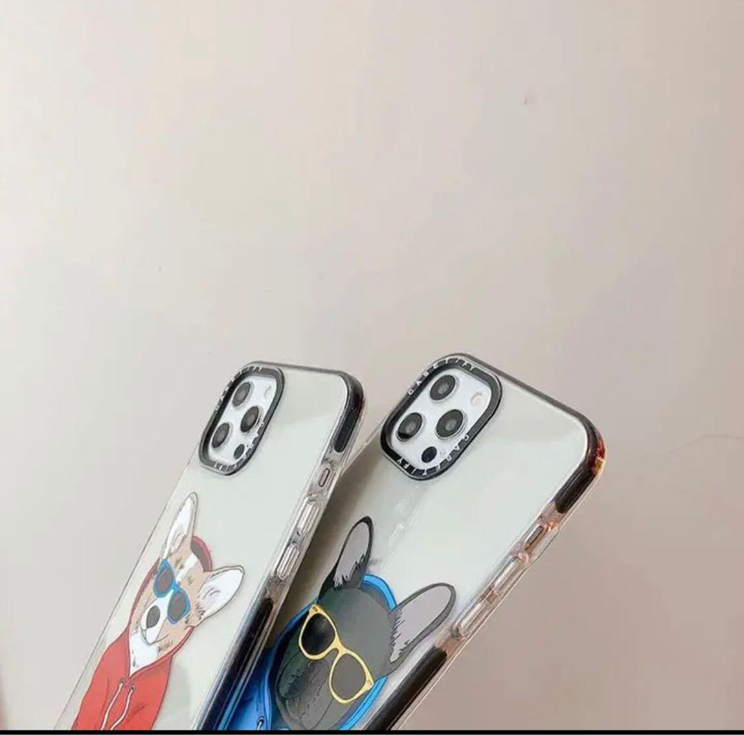 iPhone X/XS case clear transparent Corgi 