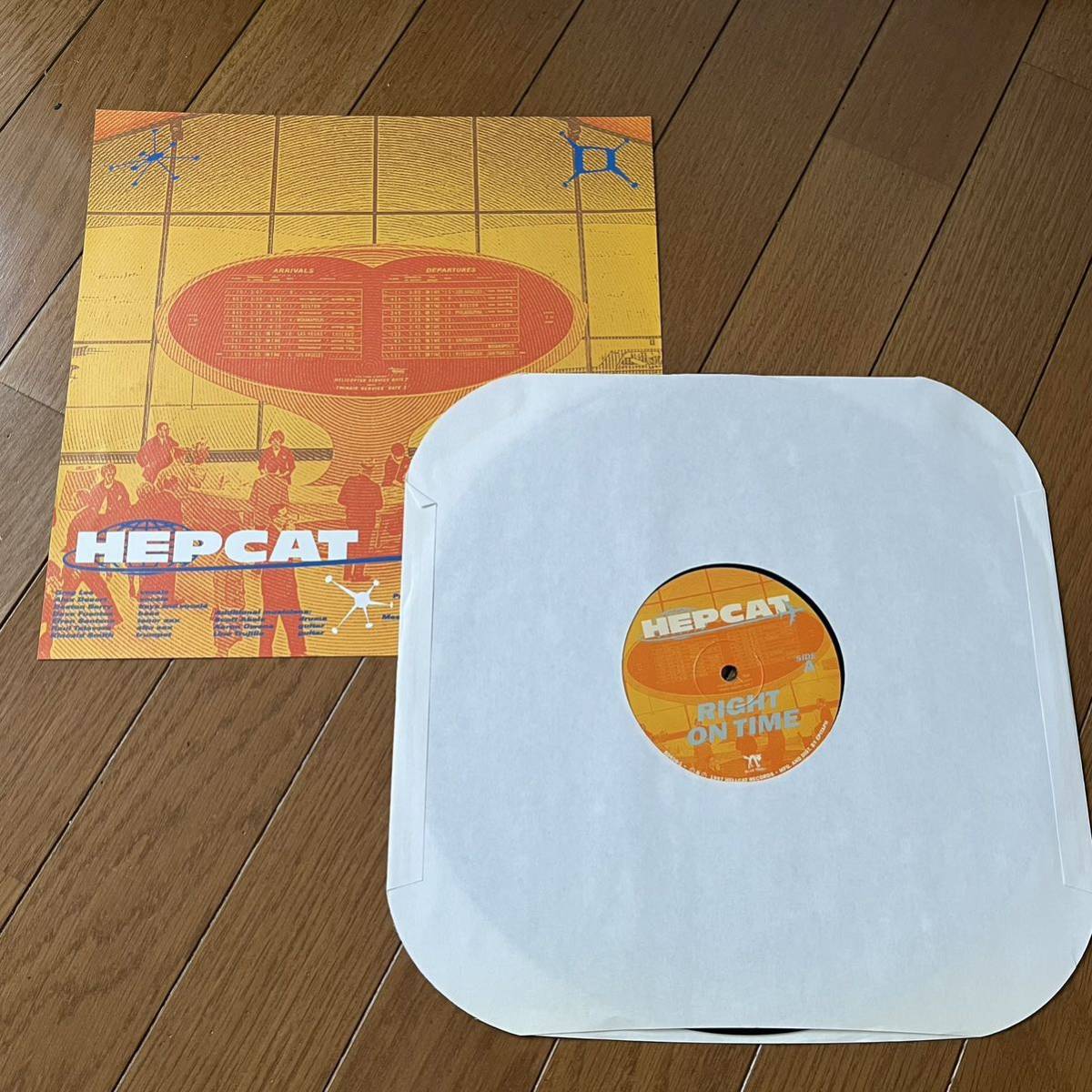 US盤 LP シュリンク/ Hepcat / Right On Time / Hellcat Records 80406 _画像3