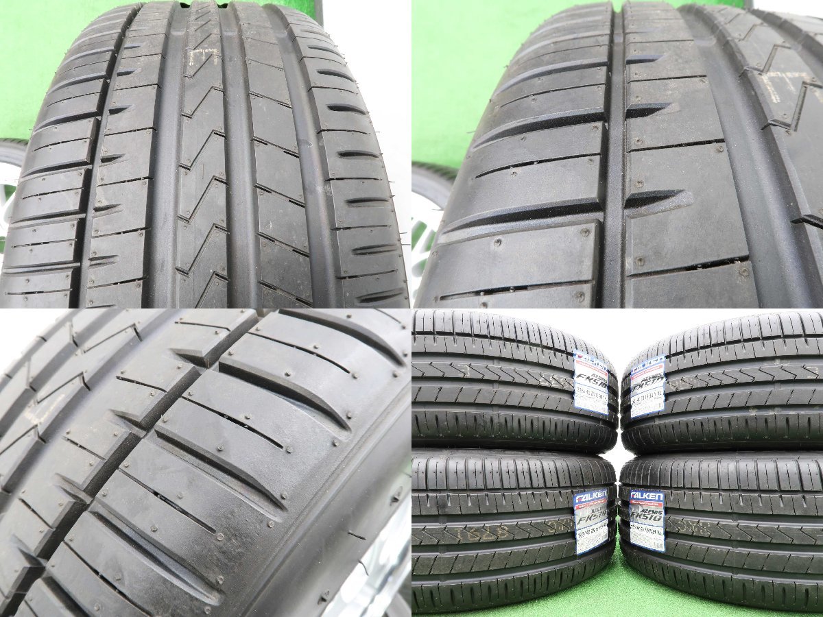 4本 WORK VS XX 19インチ 8.5J +50 10J +56 PCD 130 ラジアル 未使用 ファルケン AZENIS FK510 2022年 235/40R19 265/40R19 ワーク 球面座_画像10