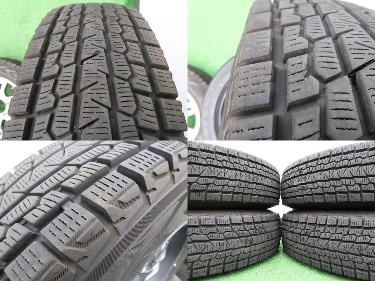 4本 社外 16インチ 5.5J +22 5H 139.7 スタッドレス ヨコハマ アイスガード 175/80R16 スズキ ジムニー JB64W JB23W マツダ AZオフロード_画像10