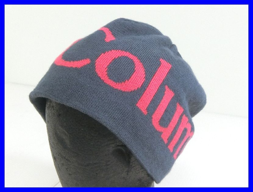 2312★F-1482★Columbia コロンビア 帽子 ニットキャップ ビーニー ワンサイズ　中古_画像4