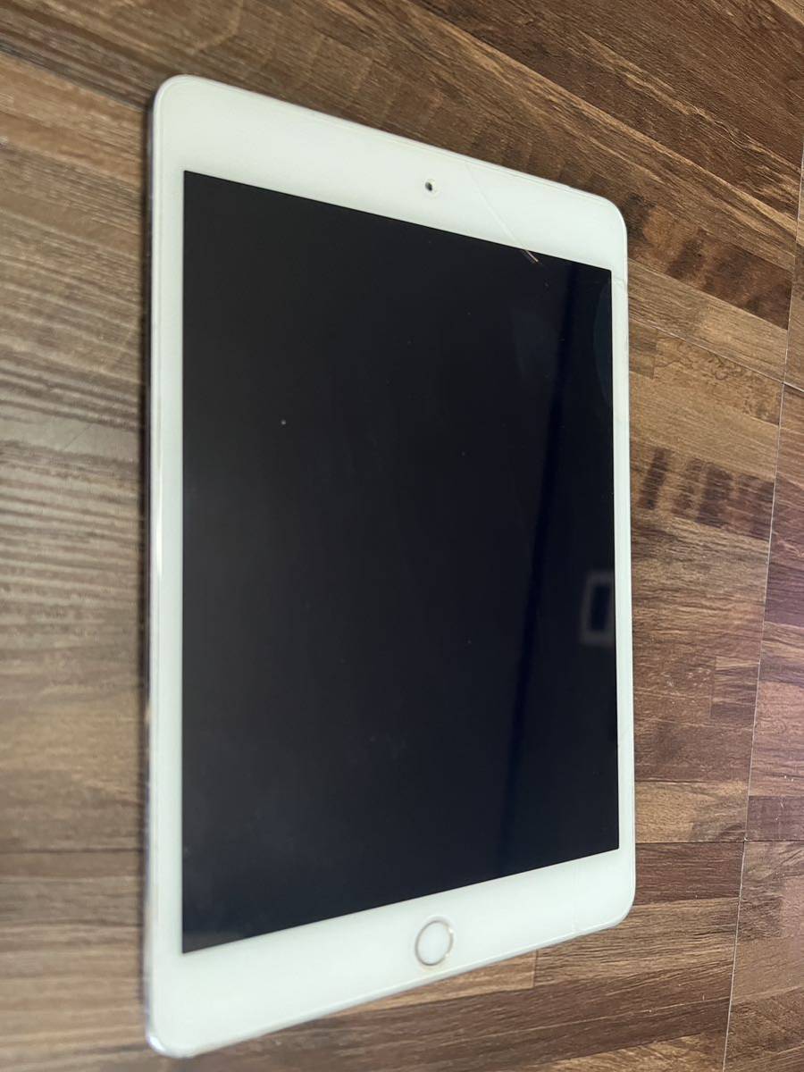 本物の  iPad ゴールド 16GB Wi-fi+Cellular mini4 iPad本体