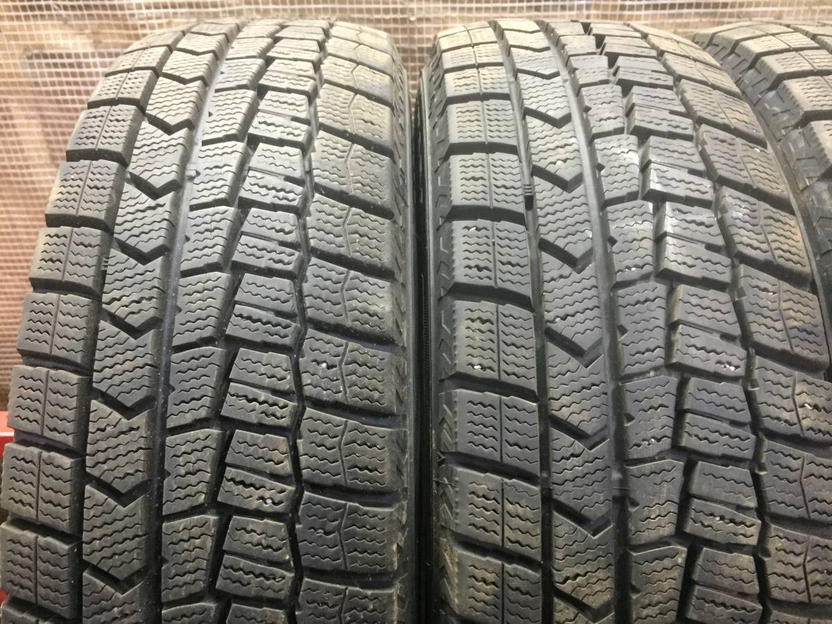 ★☆バリ山!! 175/70R14 ダンロップ WINTER MAXX WM02 4本セット!! 引取可 AA238☆★_画像2