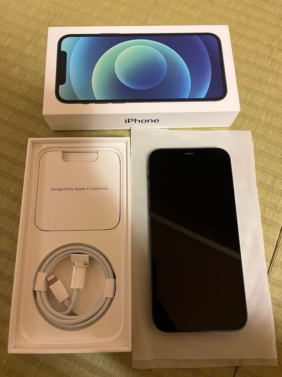 SIMフリーiPhone12 128GB  ブルー