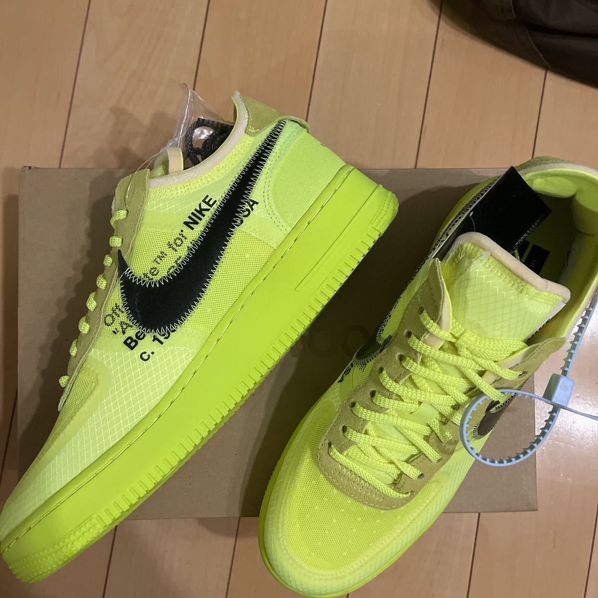 NIKE off-white AIR FORCE 1 THE TEN ナイキ オフホワイト_画像1