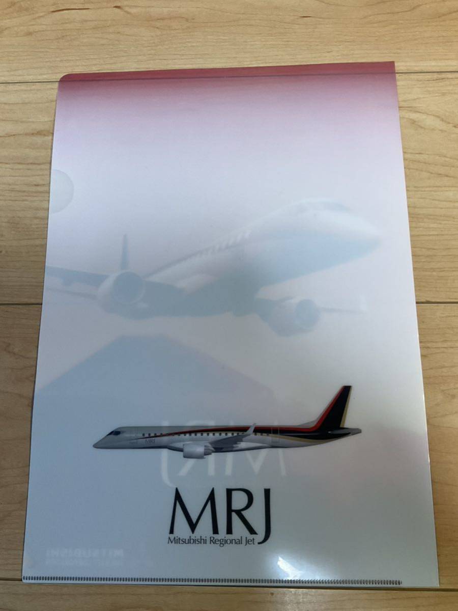  б/у MRJ Space Jet MHI прозрачный файл A4 Mitsubishi ANA JAL Space jet . выгорание 