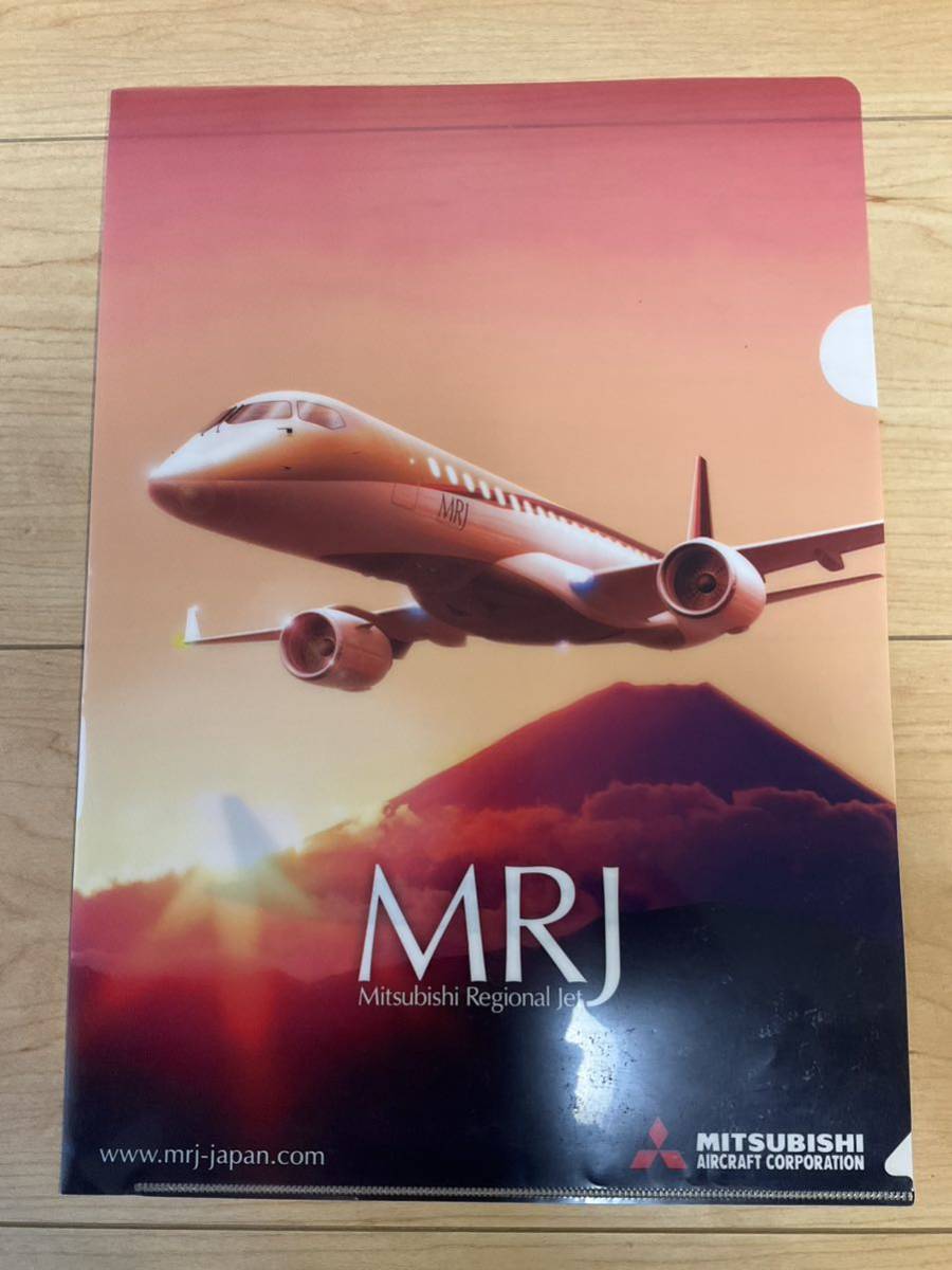 Подержанный MRJ Space Jet MHI Очистить файл A4 Mitsubishi ANA JAL Space Jet Sunset