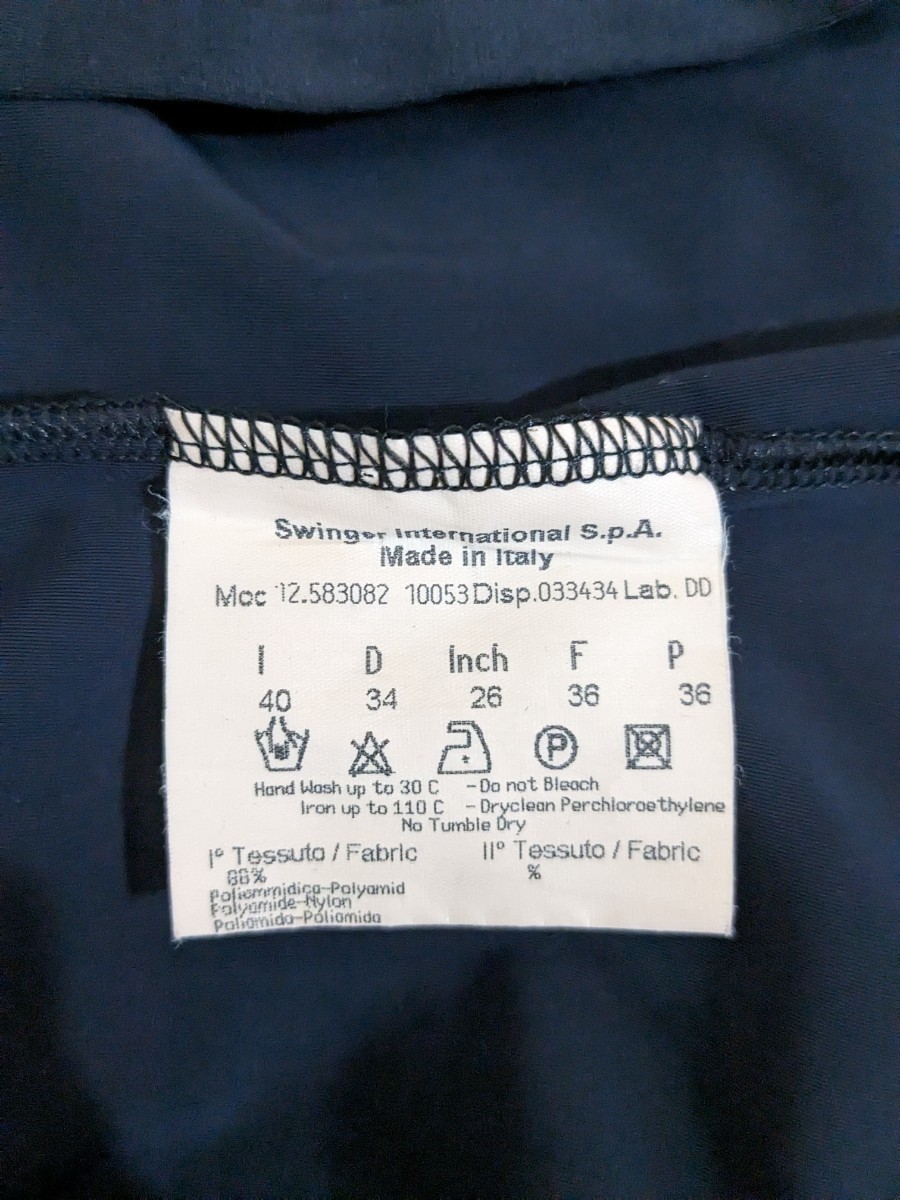 ●送料無料★FENDI　jeans　フェンディ　長袖　Tシャツ　カットソー　トップス　黒　レディース　イタリア製_画像6