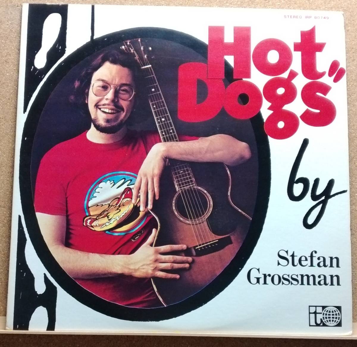 LP(カントリー/ブルース・ギタリスト・IRP-80749) ステファン・グロスマン STEFAN GROSSMAN / ホット・ドッグス【同梱可能６枚まで】051206_画像1