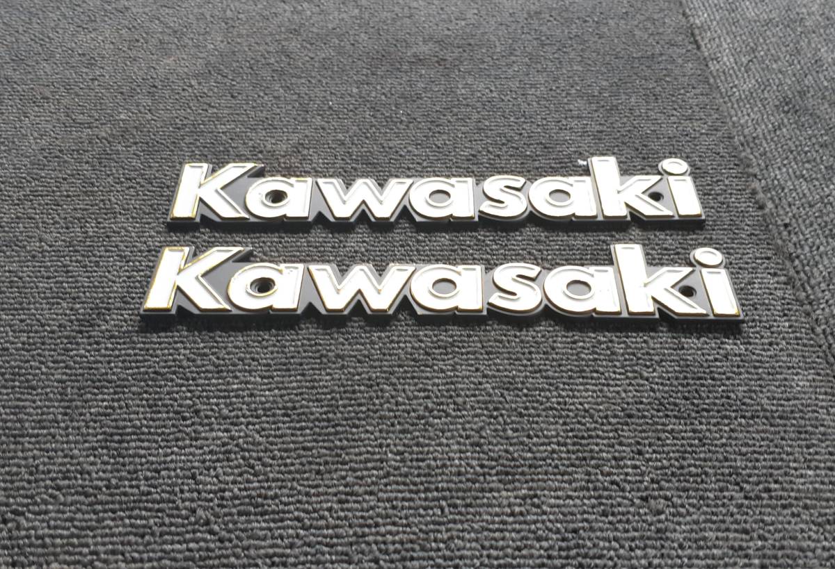 kawasaki カワサキ　KZ1000 KZ900 KZ900LTD KZ1000LTD Z1 Z2 Z750RS D1 タンクエンブレム　ロングピッチ_画像3