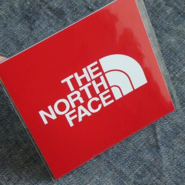 ノースフェイス TNF Square Logo Sticker NN32349 R 新品 防水素材