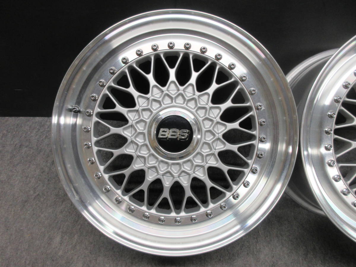 希少 絶版品 BBS RS 17インチ 美品 NISSAN Z32 Z33 Z34 GT-R スカイライン RX-7 FD3s セドリック グロリアクラウン セルシオ レクサス _画像3