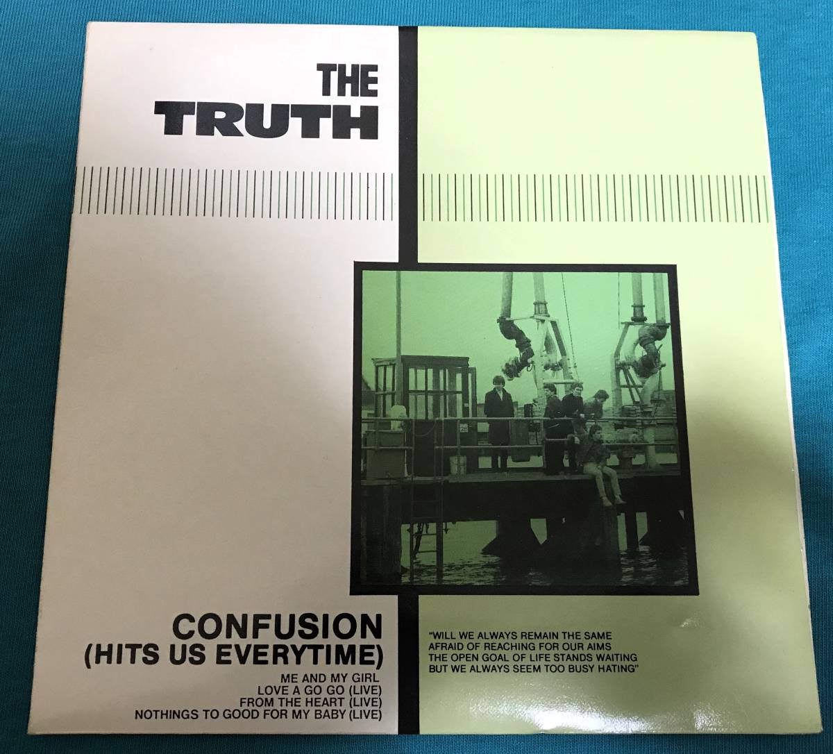 7”×2●The Truth / Confusion (Hits Us Everytime) UKオリジナル盤 TRUTH 1 ネオ・モッズ MODS_画像1