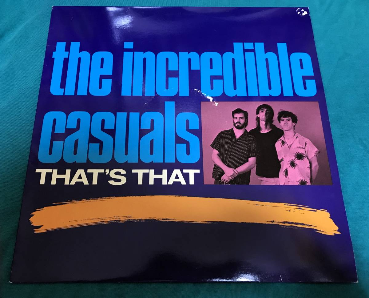 LP●The Incredible Casuals / That's That UKオリジナル盤 Fiend 77 _画像1