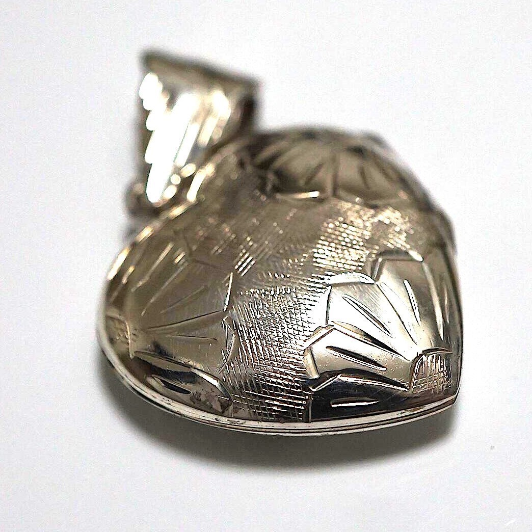  Rocket pendant memorial pendant Heart silver 925 necklace pill case pendant silver .. go in free shipping y0611