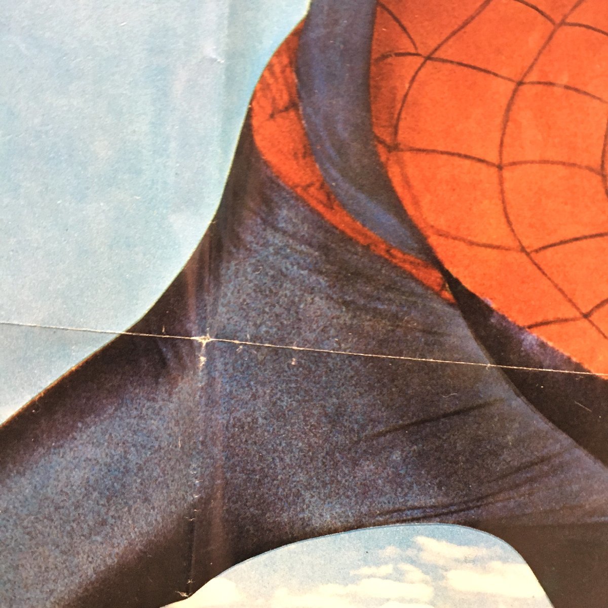 映画ポスター『Spider-Man スパイダーマン』 約685x1040mm USA版 1977      当時物 洋画 古いの画像4