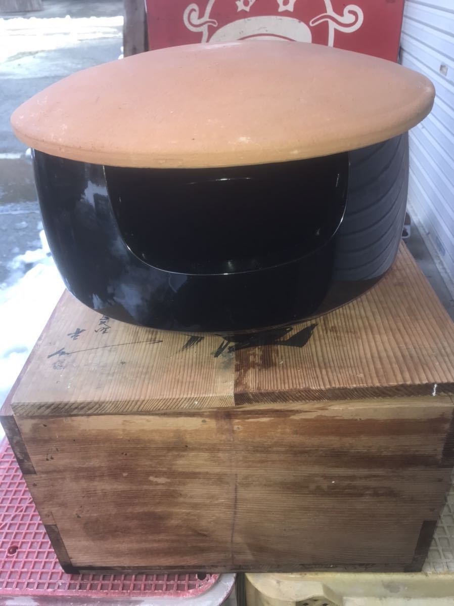 希少 時代物 茶の湯風呂 火鉢 手炙り 茶道具