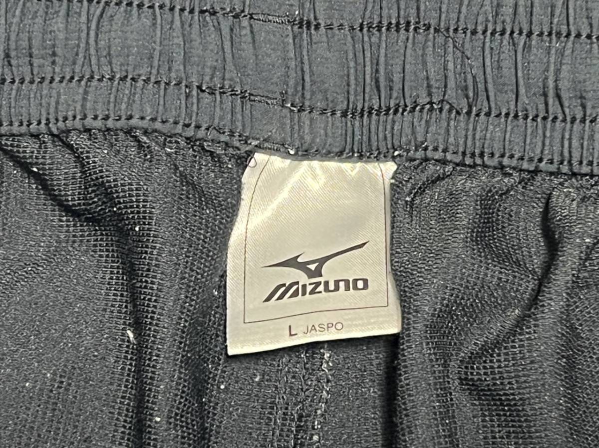 ミズノ 青Mライン 卓球ショーツ 短パン 黒色　サイズ・L MIZUNO 中古品_画像3