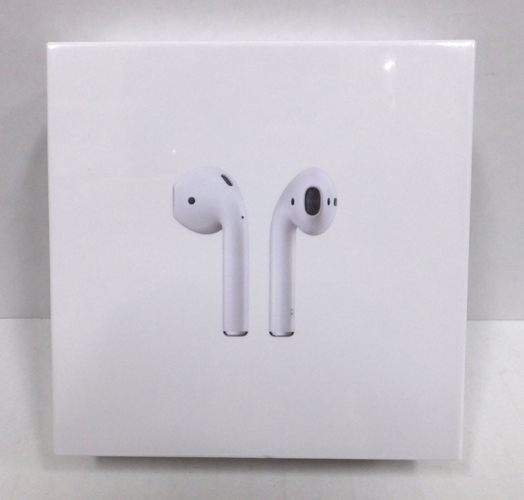  原文:【未開封】Apple AirPods 完全ワイヤレスイヤホン Bluetooth対応 エアポ エアポッズ エアーポッド 正規品