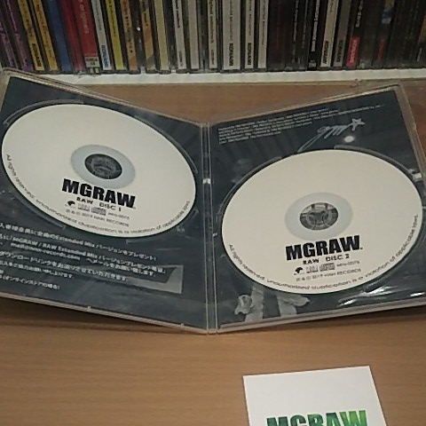 RAW／MGRAW 2019/1/23 発売 先行購入CD 初回盤 2枚組 NNN RECORDS 最新作 美品 貴重 テクノ ミュージック beatmania ビートマニア
