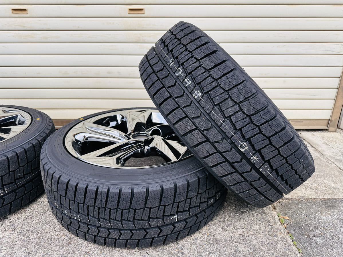 2023年製 新品 WINTER MAXX02 DUNLOP 225 45 18 美品 220 クラウン RS アドバンス 18×8J +45 PCD114.3 ダンロップ スタッドレスタイヤ_画像7