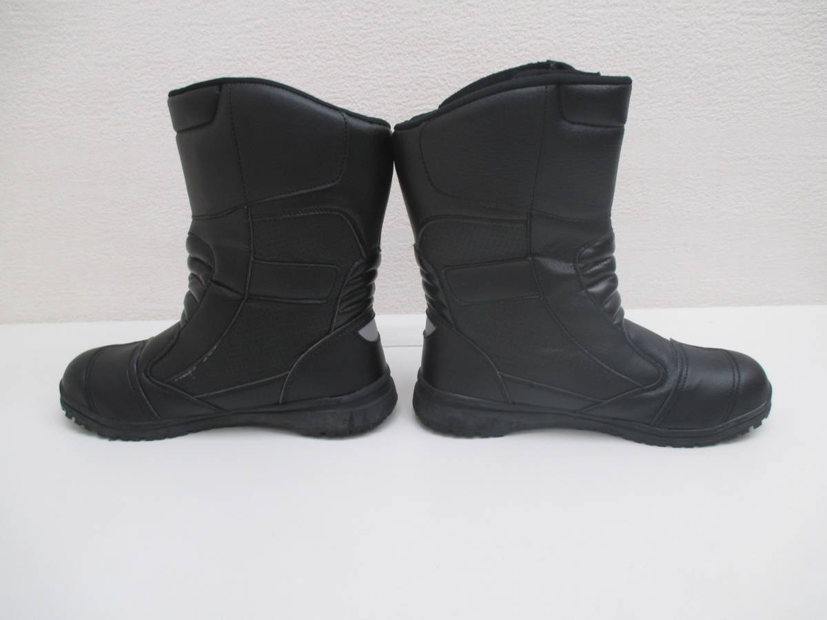 雑貨祭 ArrowMAX アローマックス 安全靴 Slant Heel Line 25.0cm ブラック マジック止め ブーツタイプ_画像3