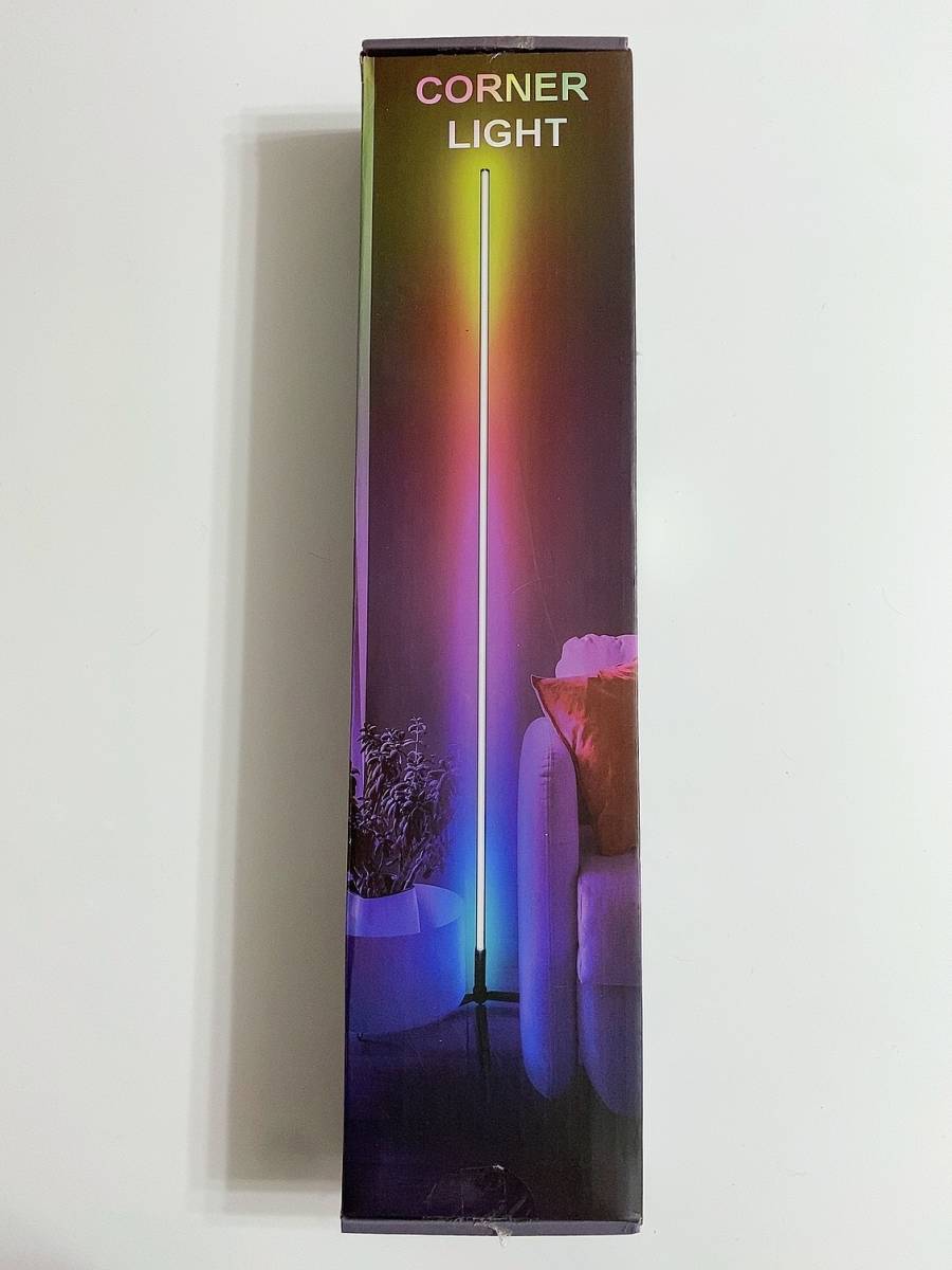 【1円オークション】フロアランプ フロアスタンド コーナーライト 間接照明 RGB 変色 寝室/リビング/など ME01G46_画像1
