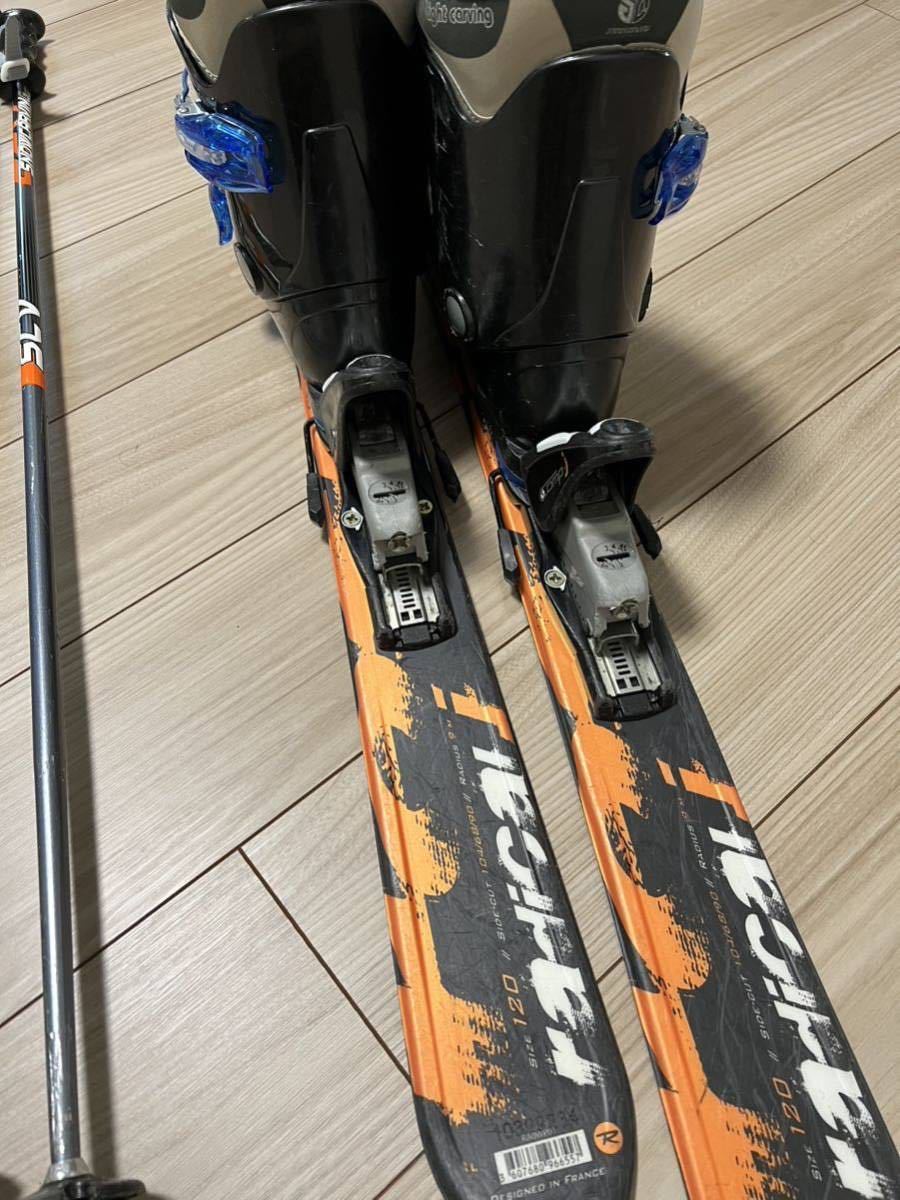 ◇スキー板◇4点セット◇ロシニョール◇ROSSIGNOL◇スノーカービング◇安い◇格安◇激安◇SNOWCARVING◇ジュニア◇初心者◇_画像4