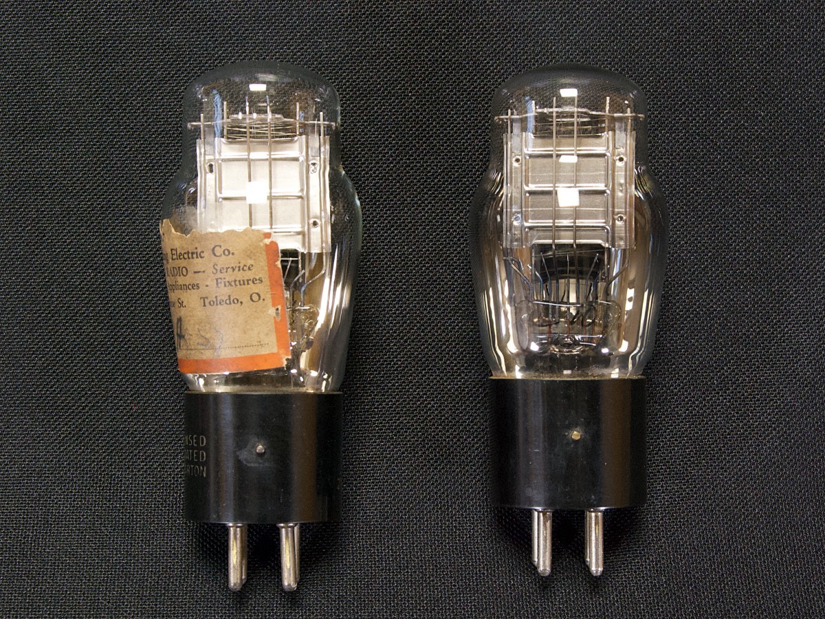♪♪RCA Cunningham 71A 出力管 刻印ベース NOS品ペア #2415 ♪♪RCA Cunningham 71A 出力管 刻印ベース NOS品ペア #2415