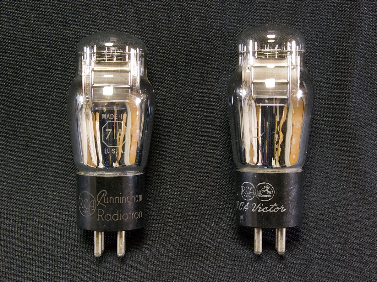 ♪♪RCA 71A 出力管 NOS品ペア #2536、RCAビンテージ ♪♪RCA 71A 出力管 NOS品ペア #2536、RCAビンテージ