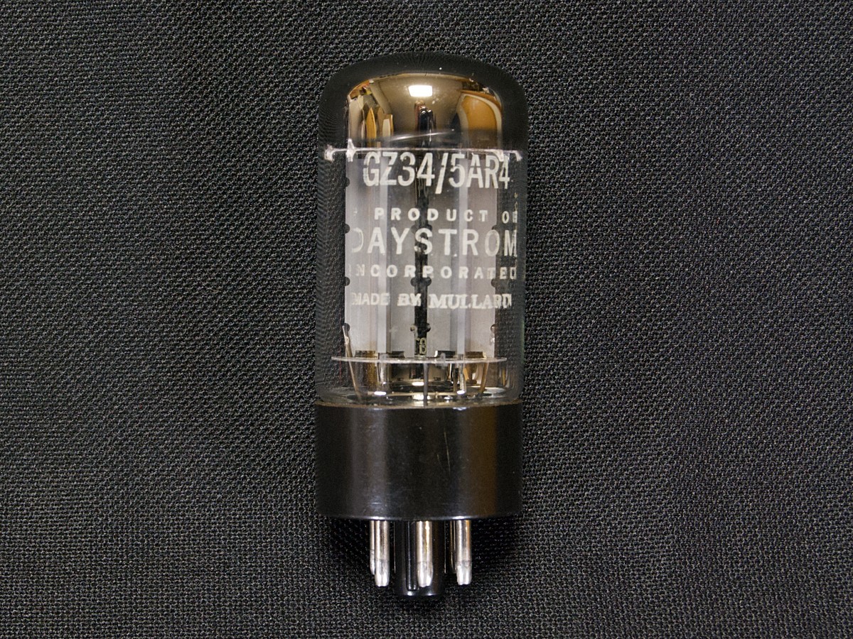 ♪♪Mullard GZ34/5AR4 整流管 NOS品 #2425、イギリス・ムラード ♪♪Mullard GZ34/5AR4 整流管 NOS品 #2425、イギリス・ムラード