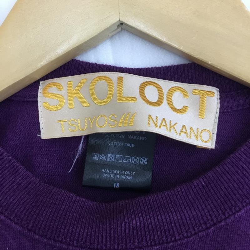 SKOLOCT M スコロクト Tシャツ 半袖 T Shirt 紫 / パープル / 10094146の画像7