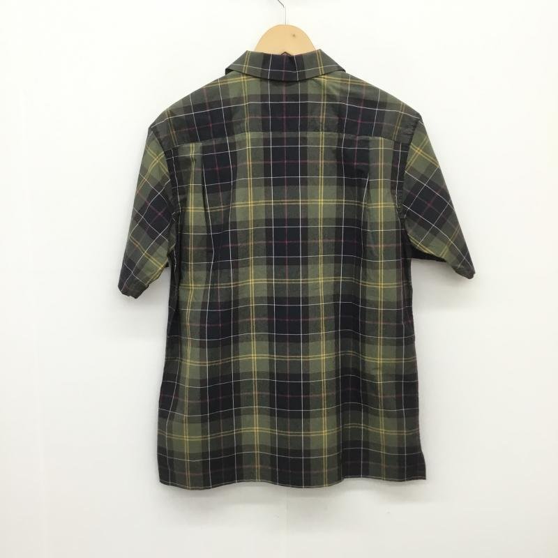 Barbour 38 バーブァー シャツ、ブラウス 半袖 オープンカラー　開襟 Shirt Blouse 緑 / グリーン / 10091587_画像3