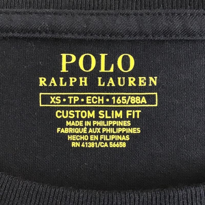 POLO RALPH LAUREN XS ポロラルフローレン Tシャツ 半袖 半袖カットソー Tシャツ 刺繍Tシャツ T Shirt 紺 / ネイビー / 10095612_画像8