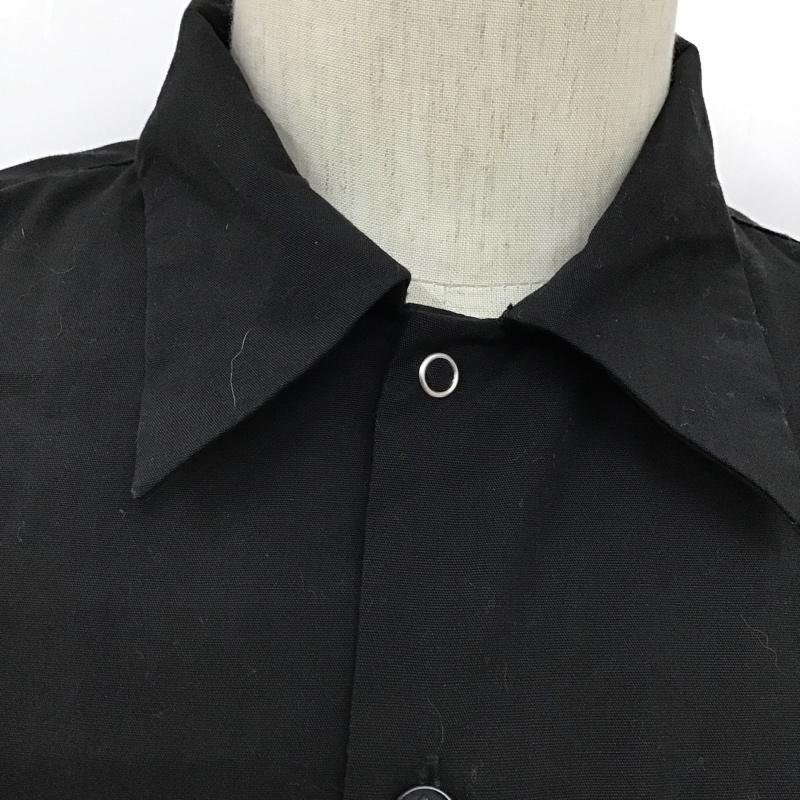 BLUCO M ブルコ シャツ、ブラウス 半袖 OL-108-017 STD WORK SHIRTS SS ワークシャツ Shirt Blouse 黒 / ブラック / 10097664_画像4