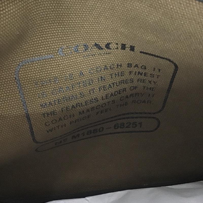 COACH 表記無し コーチ セカンドバッグ セカンドバッグ M1880-68251 レキシー クラッチバッグ ポーチ 恐竜 Clutch Bag 10083898_画像5