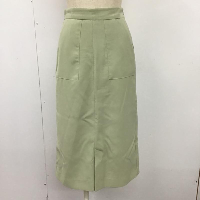 nano・universe 36 ナノユニバース スカート ひざ丈スカート 669-1130031 スリットタイトスカート Skirt Medium Skirt 10098686_画像1